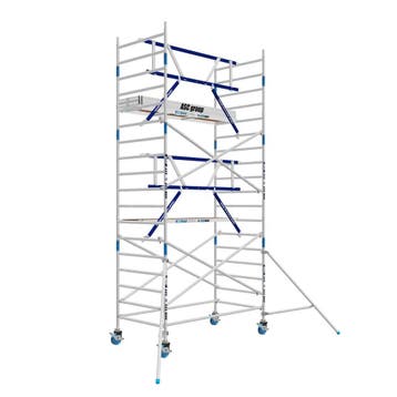 AGS Pro rolsteiger ASC 135 x 250 x 6,2wh enkelzijdig, Doe-het-zelf en Verbouw, Verzenden, Nieuw, Rolsteiger of Kamersteiger, 5 meter of hoger