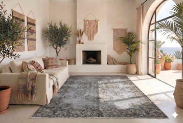 Designer vintage - Vloerkleed - 260 cm - 150 cm - met, Nieuw