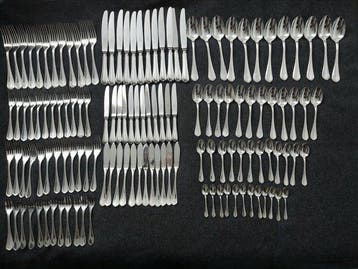 Christofle - Bestekset voor 12 personen (142) - Spartours -