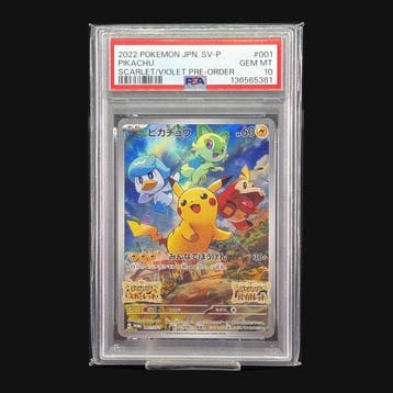 Pokémon - 1 Graded card 001/SV-P - PSA 10, Nieuw