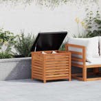vidaXL Tuinbox 60x50x55 cm massief eucalyptushout, Tuin en Terras, Verzenden, Nieuw