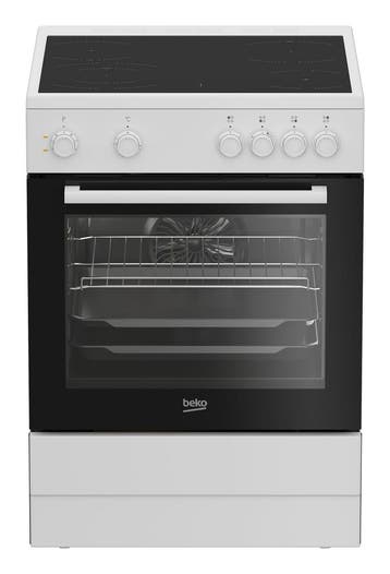 Beko FBM6701W Vrijstaand fornuis Electrisch Keramisch469, Ophalen of Verzenden, Nieuw, Keramisch, 95 cm of meer