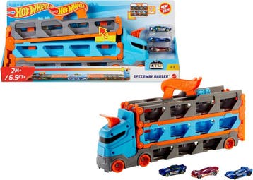 Hot Wheels Racebaan 183cm | Tweedekansje | OP=OP, Racebaan, Zelf te bouwen, Nieuw, Ophalen of Verzenden