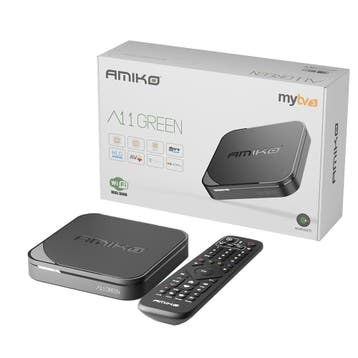 Amiko A11 Green Android IPTV Set Top Box, Ophalen of Verzenden, Nieuw