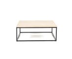 Salontafel Robin 100x100 - naturel | Eleonora, Ophalen of Verzenden, Nieuw