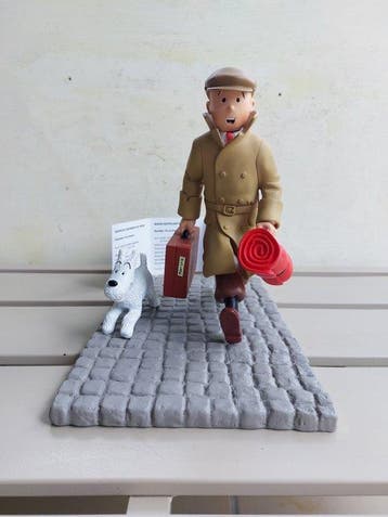 Tintin - Beeldje - Figurine Moulinsart 45994 - Ils arrivent, Nieuw