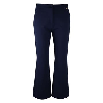 Verysimple • donkerblauwe flared pantalon • 36 (IT42), Verysimple, Nieuw, Maat 36 (S), Verzenden