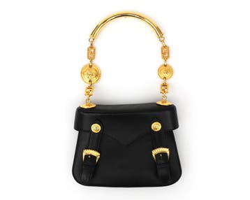 Een Gianni Versace handtas, ca. 1990, Gebruikt