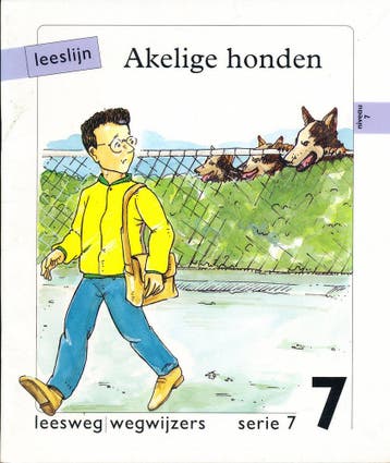 Leeslijn versie 1 wegwijzers serie 7 deel 7 Akelige honden, Verzenden, Nieuw