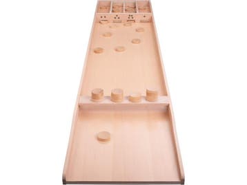 Longfield Sjoelbak Deluxe Premium - Wedstrijdsjoelbak - 200, Verzenden, Zo goed als nieuw