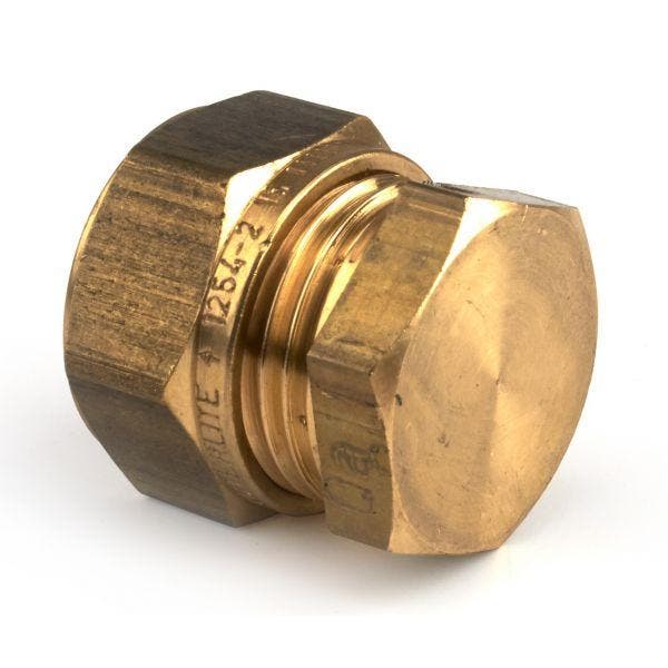 Kuterlite knelkoppeling Ø15 eindstop, Doe-het-zelf en Verbouw, Verwarming en Radiatoren, Verzenden