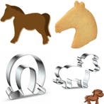 4 verschillende paarden koekjes vormen, Verzenden, Nieuw, Taarten of Cupcakes, Bakvorm
