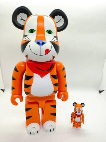 BE@RBRICK TONY THE TIGER VINTAGE Ver. 100% & 400%