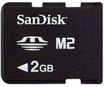 SanDisk Memory Stick Micro (M2) Geheugenkaart - 2GB, Verzenden, Zo goed als nieuw