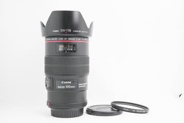 Canon EF 100mm f/2.8L Macro IS USM Cameralens, Nieuw