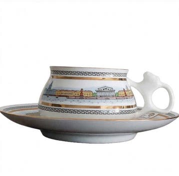 Lomonosov Imperial Porcelain Factory - L.Tsvetkova - Kop en