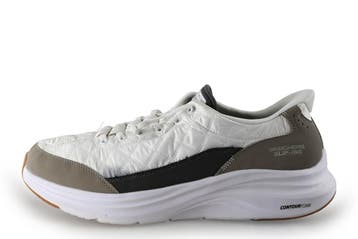 Skechers Instappers in maat 46 Wit, Verzenden, Wit, Overige typen, Zo goed als nieuw