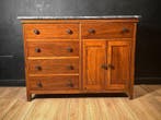 Credenza - Hout, Marmer - Dressoir / Ladekast IT, Antiek en Kunst