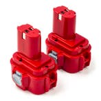 Startset: 2x Makita PA09 / 9120 / 9133, 123accu huismerk, Verzenden, Nieuw