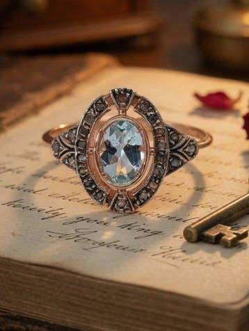 Zonder minimumprijs - Ring - 9 kt. Zilver, Roségoud, Nieuw