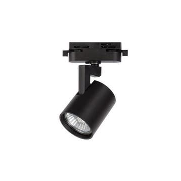 LED 1-fase Railspot | Zwart | GU10 fitting | PLUTO, Ophalen of Verzenden, Nieuw