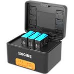 ZGCINE GoPro Oplaadcase w/ 3X 901 Battery (PS-G10-K3), Ophalen of Verzenden, Nieuw