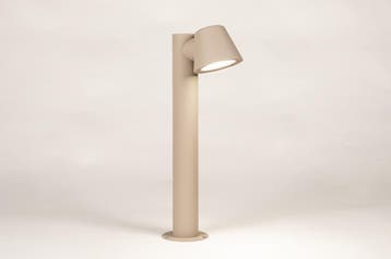 Rietveld Vloerlampen - Taupe - Aluminium, Huis en Inrichting, Verzenden, Nieuw