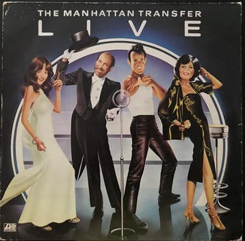 LP gebruikt - The Manhattan Transfer - Live, Verzenden, Zo goed als nieuw, Overige formaten