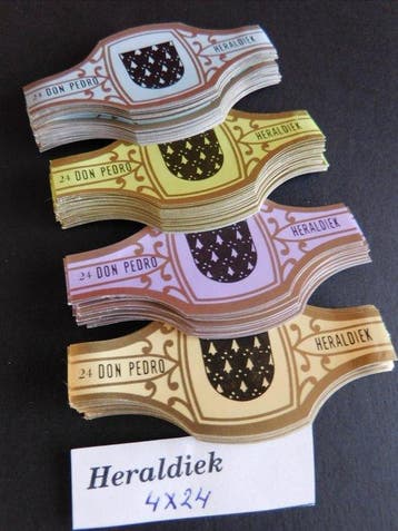 Uitgebreid Assortiment Sigarenbandjes Gesorteerd uit vele, Antiek en Kunst