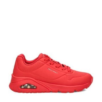 Skechers Street Uno lage sneakers in het Rood, Skechers, Verzenden, Nieuw, Sneakers of Gympen