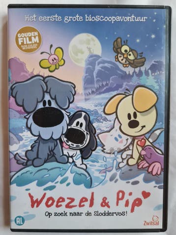WOEZEL & PIP OP ZOEK NAAR DE SLODDERVOS! (DVD), Verzenden, Gebruikt