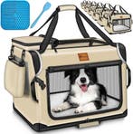 Reisbench hond - Draagtas hond - Transportbox - 70x52x52 cm, Dieren en Toebehoren, Verzenden, Zo goed als nieuw