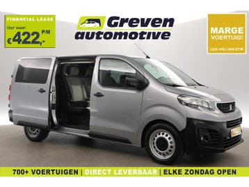 Peugeot Expert 2.0 BlueHDI L3H1 | MARGE | Dubbele Cabine |, Euro 6, Nieuw, Zilver of Grijs, Lease