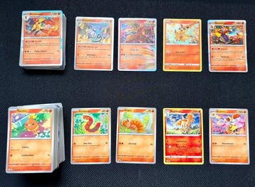 Pokémon - 3329 Bulk kaarten - Various sets, Nieuw