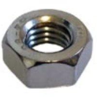 zeskantmoer din934 rvs a2 m7, 200 stuks, Nieuw
