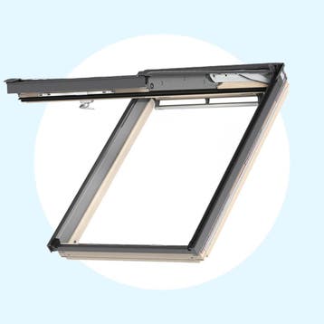 Velux Uitzettuimeldakraam GPL MK04 3070 78x98, Verzenden, Nieuw, Dakraam