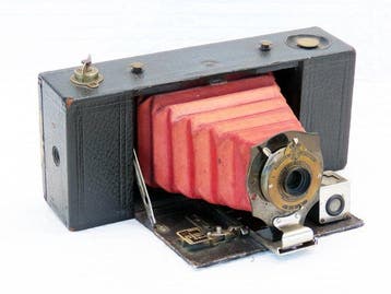 Kodak 2a Folding Pocket Brownie model A Analoge camera, Nieuw