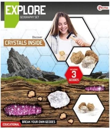 Explore - Geodes Breken | Toi-Toys - Hobby Artikelen, Verzenden, Nieuw