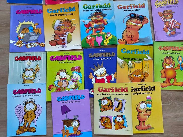 Garfield Stripboeken | Pockets | Jim Davis | Leuke albums, Boeken, Stripboeken, Gelezen, Complete serie of reeks, Verzenden
