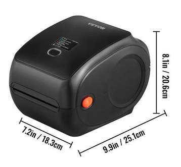 Thermische Labelprinter 300 DPI met Bluetooth Verzendlabels, Verzenden, Nieuw