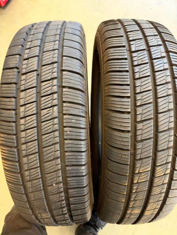 2x 	HANKOOK	215/75 R16  4  seizoen (demo 2424) incl.montage, 16 inch, All Season, Band(en), Bestelwagen