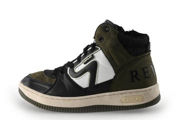 Replay Hoge sneakers Jongens in maat 35 Groen, Jongen of Meisje, Schoenen, Nieuw, Verzenden