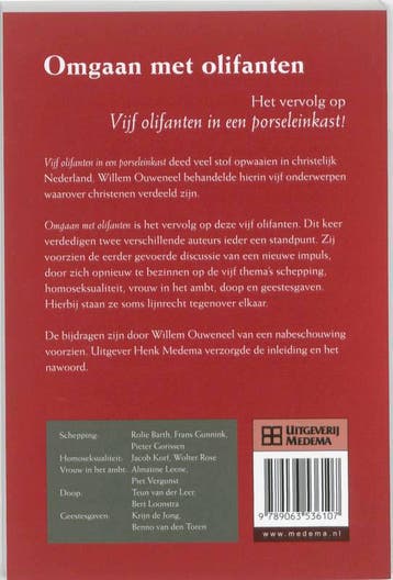OMGAAN MET OLIFANTEN 9789063536107, Verzenden, Gelezen
