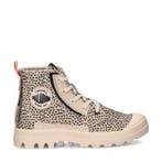 Palladium Underlayer veterboots voor dames in het Bruin, Bruin, Verzenden, Lage of Enkellaarzen, Palladium