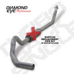 Diamond Eye KIT 4in Turbo Back MFLR RPLCMENT PIPE SGL AL:, Ophalen of Verzenden, Nieuw