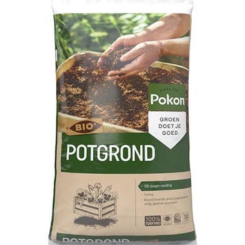 Turfvrije potgrond | Pokon | 30 liter (Bio-label), Verzenden