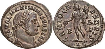 Follis 305/309, Kaiserzeit Maximinus Daia 305/310-313, Verzenden