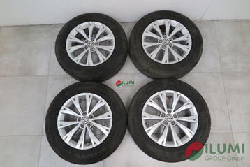 Velgen Volkswagen Tiguan 5NA 17 215/65R17 5X112 7J ET40, Verzenden, Gebruikt, Banden en Velgen
