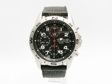 Seiko - Chronograph Military Pilot - Zonder minimumprijs -