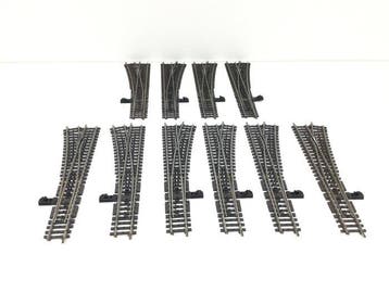 Märklin H0 - 2272/2273 - Modeltreinsporen (10) - 10 stuks, Nieuw